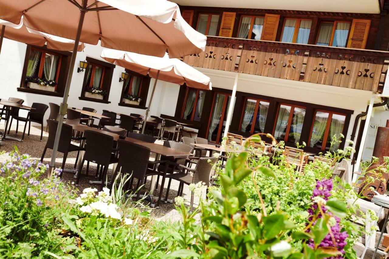 Hotel Alphorn Gstaad Exterior foto